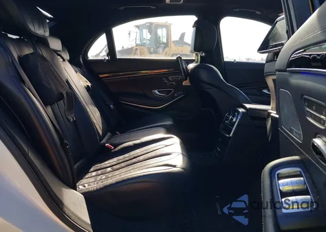 2014 Mercedes-Benz S 63 Amg 4Matic z USA, uszkodzony, nr VIN WDDUG7JB2EA048337